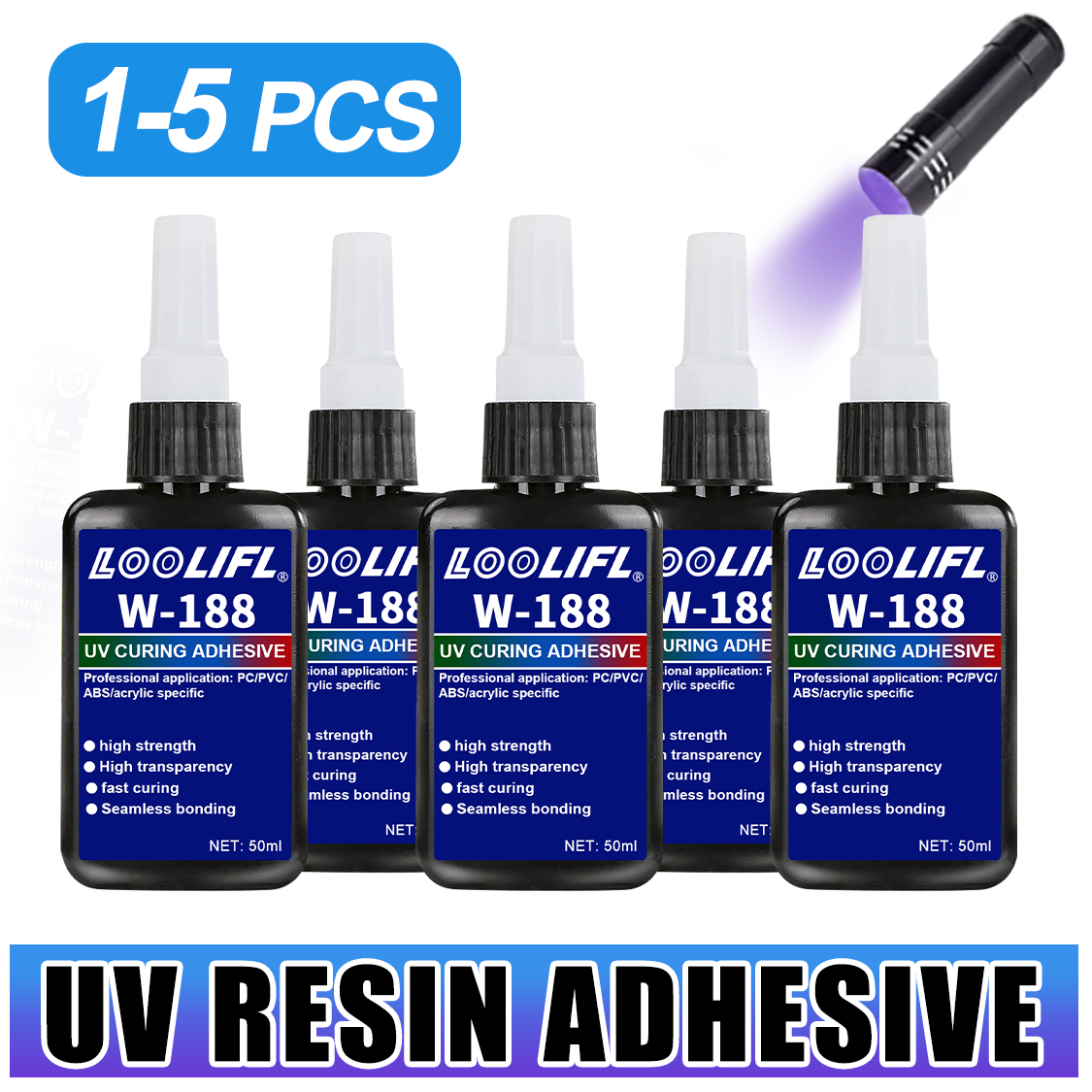 LOOLIFL 188 Pegamento de Resin - Resin Art Light reseña y precio