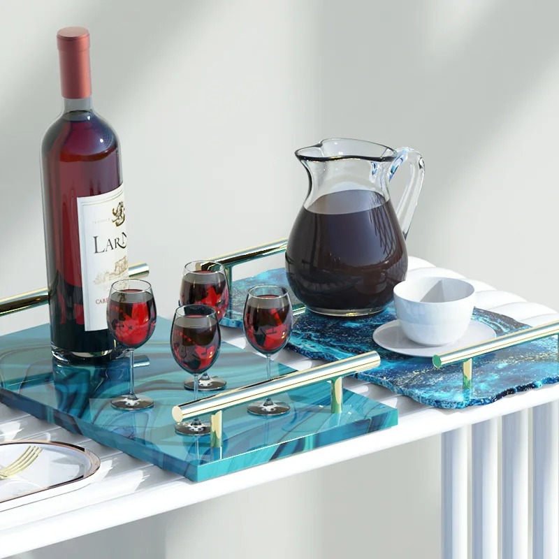 Bandeja de resina epoxi, molde - Resin Art Mould reseña y precio