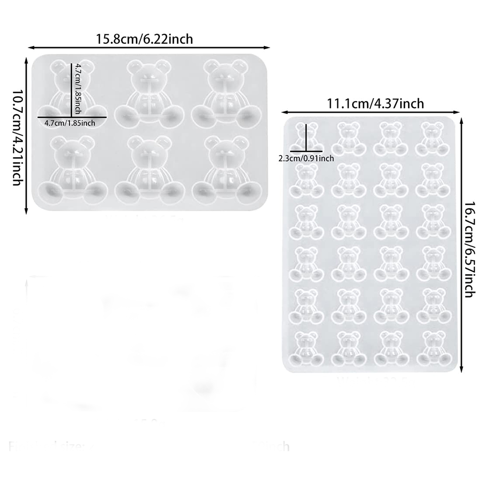 Moldes de silicona de resina d - Resin Art Jewellery reseña y precio