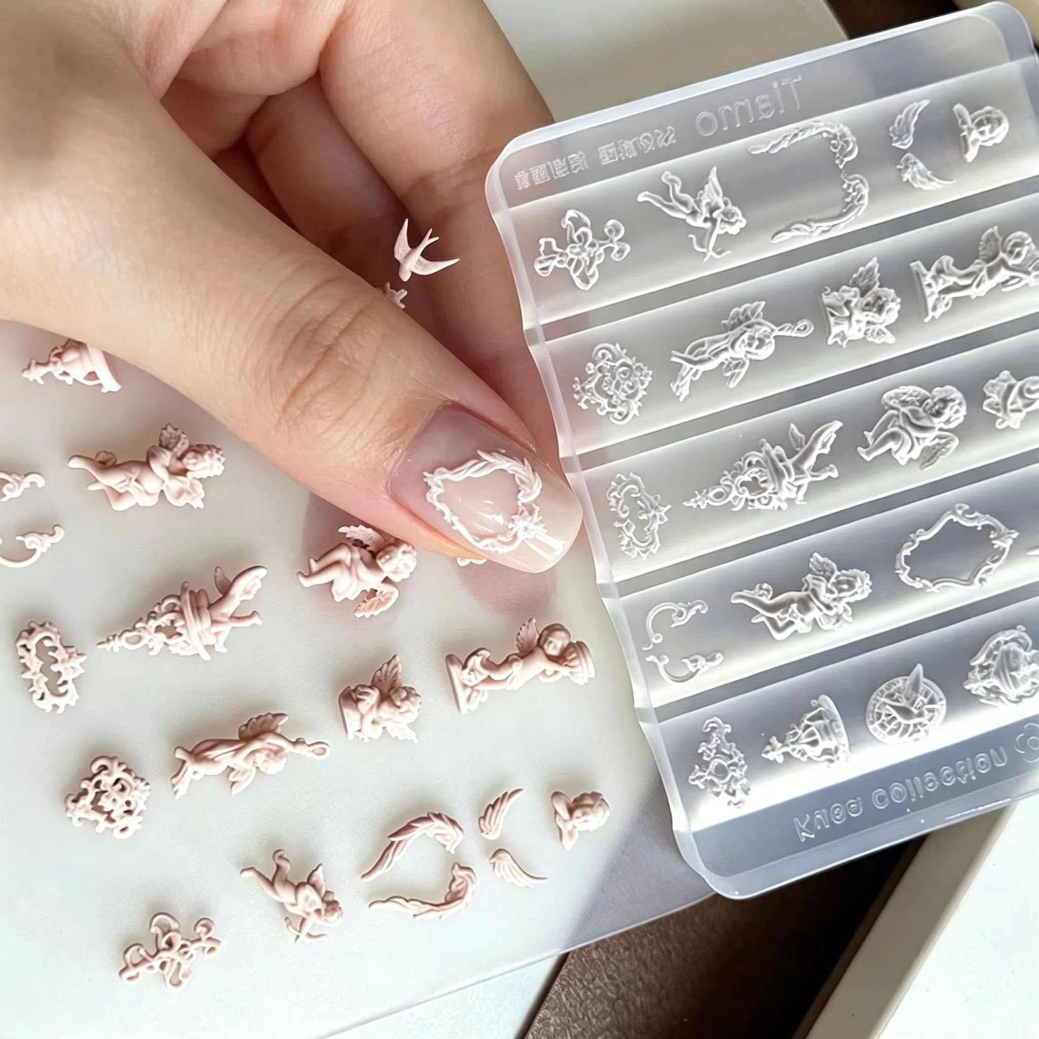 1 unidad de plantilla de silic - Resin Art Templates Free reseña y precio