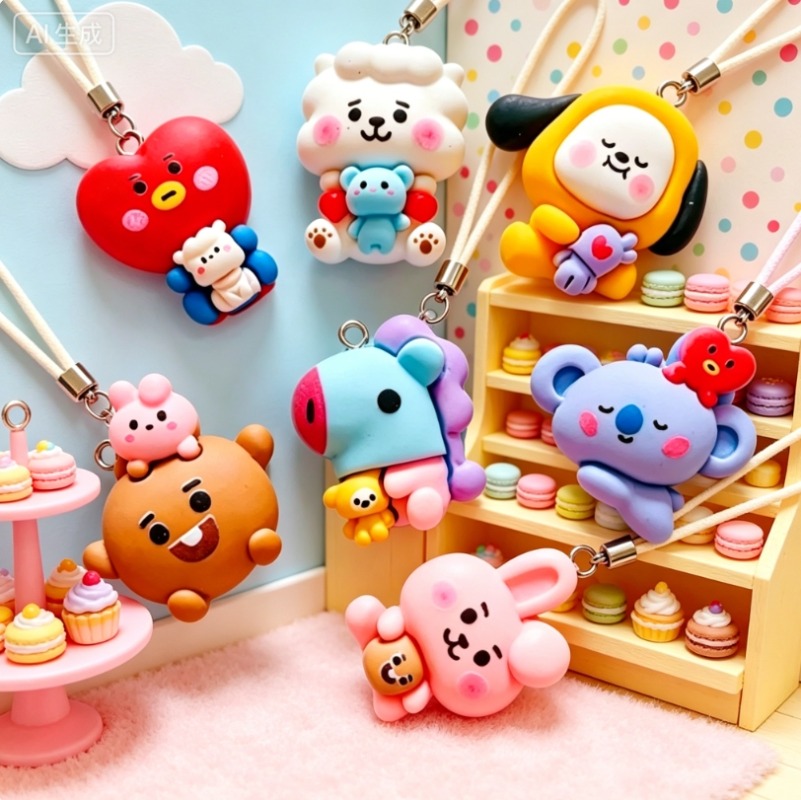 10 piezas de dijes de resina K - Resin Art Jewellery reseña y precio