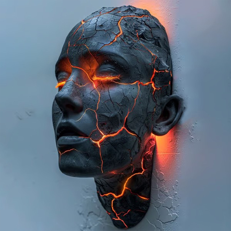 Lámpara de Pared de Resina con - Resin Art Light reseña y precio