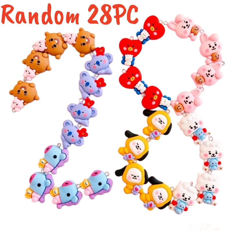 100PCS Dijes de Resina BT21 pa - Resin Art Jewellery reseña y precio