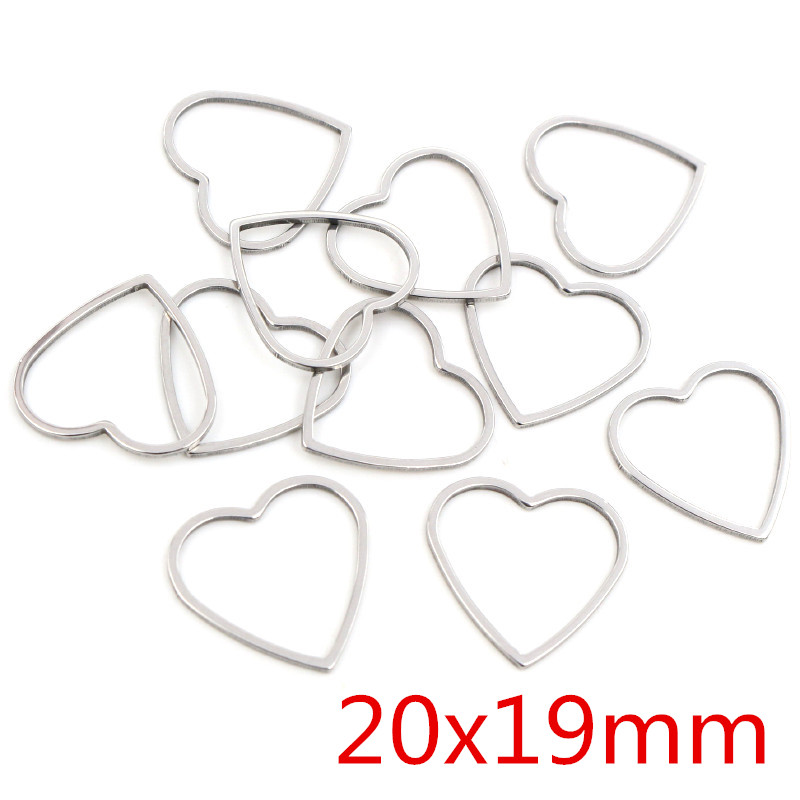 20 piezas corazón encanto oro  - Bezels Pendant Resin reseña y precio
